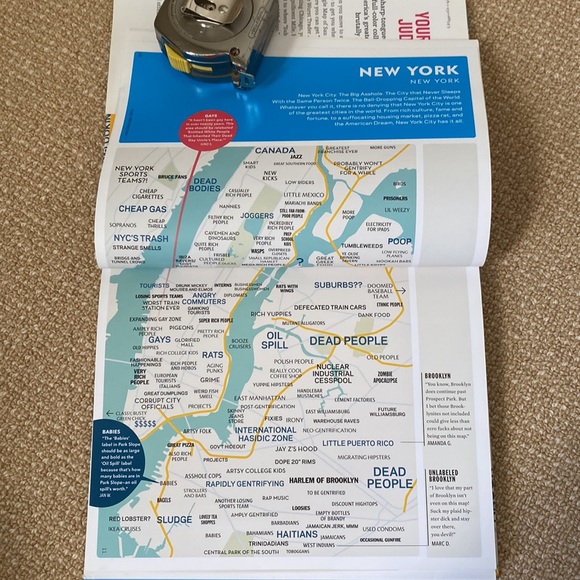 NWT Judgmental Maps Book by Trent Gillespie in Hard Cover with Dust Jacket - Picture 4 of 5